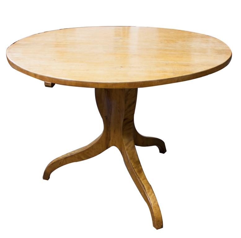 Runder Biedermeier Tisch / Biedermeier Table, um / about 1830/1840 ...
