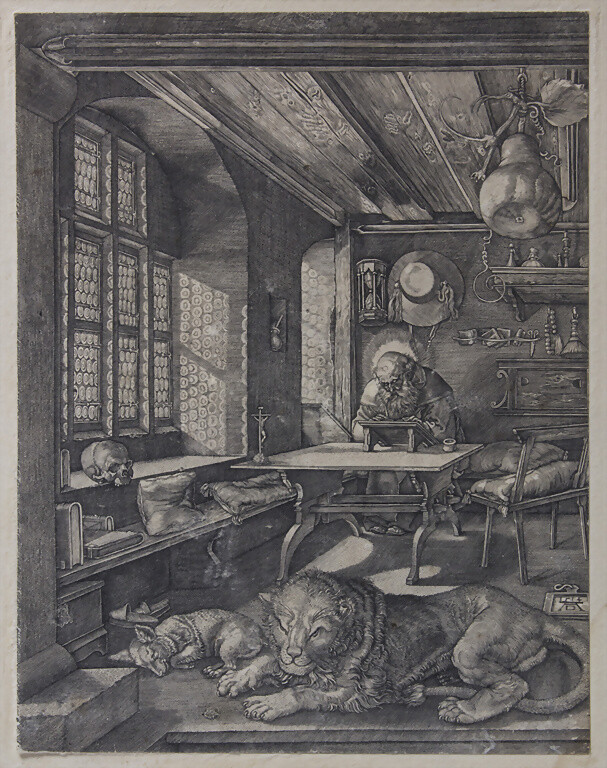 Albrecht Dürer (14711528), 'Der Hlg. Hieronymus im Gehäuse' / 'Saint Jerome in the case Albrecht Dürer (14711528), 'Der Hlg. Hieronymus im Gehäuse' / 'Saint Jerome in the case